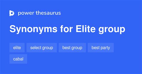 elite synonym|synonym for elite group.